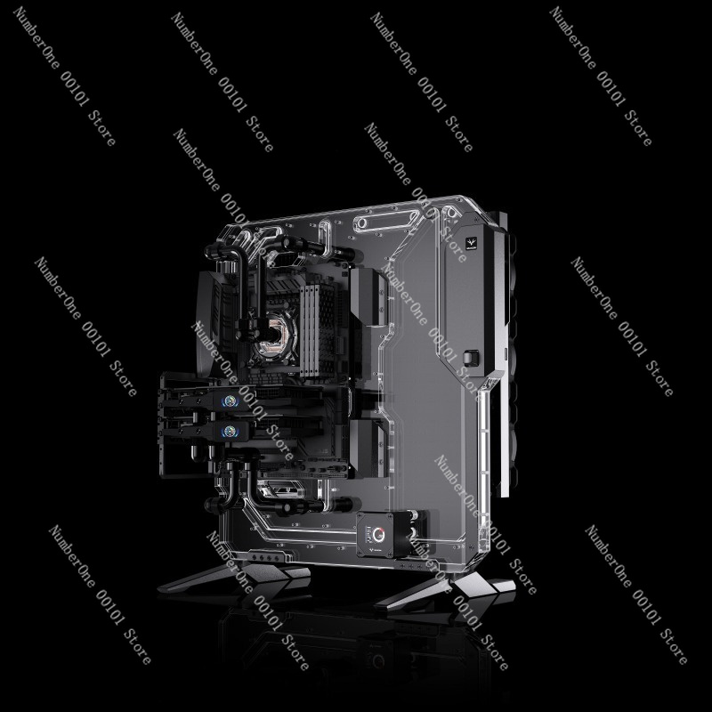 Aluminum Open Frame Test Bench Water Cooling - هيكل كمبيوتر مفتوح الإطار EATX مع