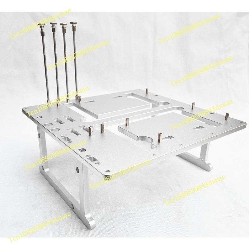 Aluminum Open Frame Test Bench Water Cooling - هيكل كمبيوتر مفتوح الإطار من الألومنيوم،