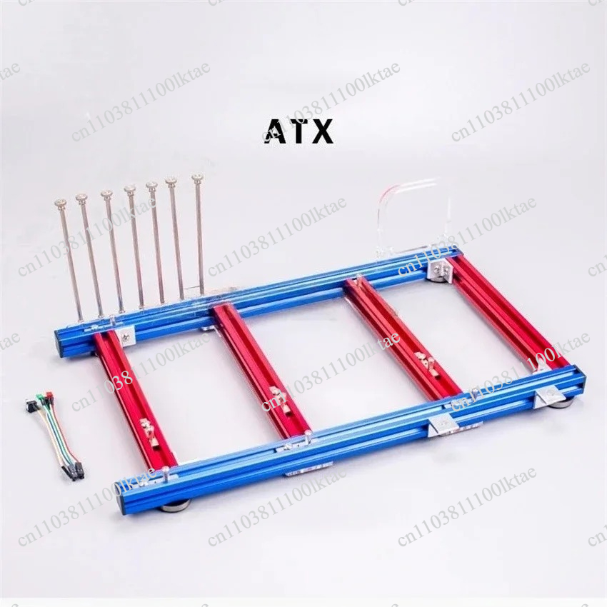 Aluminum Open Frame Test Bench Water Cooling - صندوق كمبيوتر ATX من الألومنيوم للاختبار،