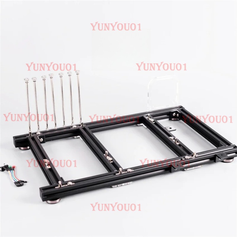 Aluminum Open Frame Test Bench Water Cooling - منصة اختبار أجهزة الكمبيوتر ATX، هيكل