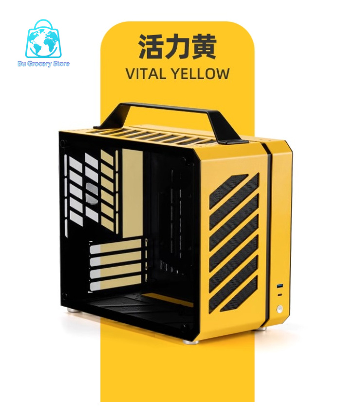 Mechanic Master C28 Matx Portable Pc Case - هيكل كمبيوتر محمول كامل الحجم C28