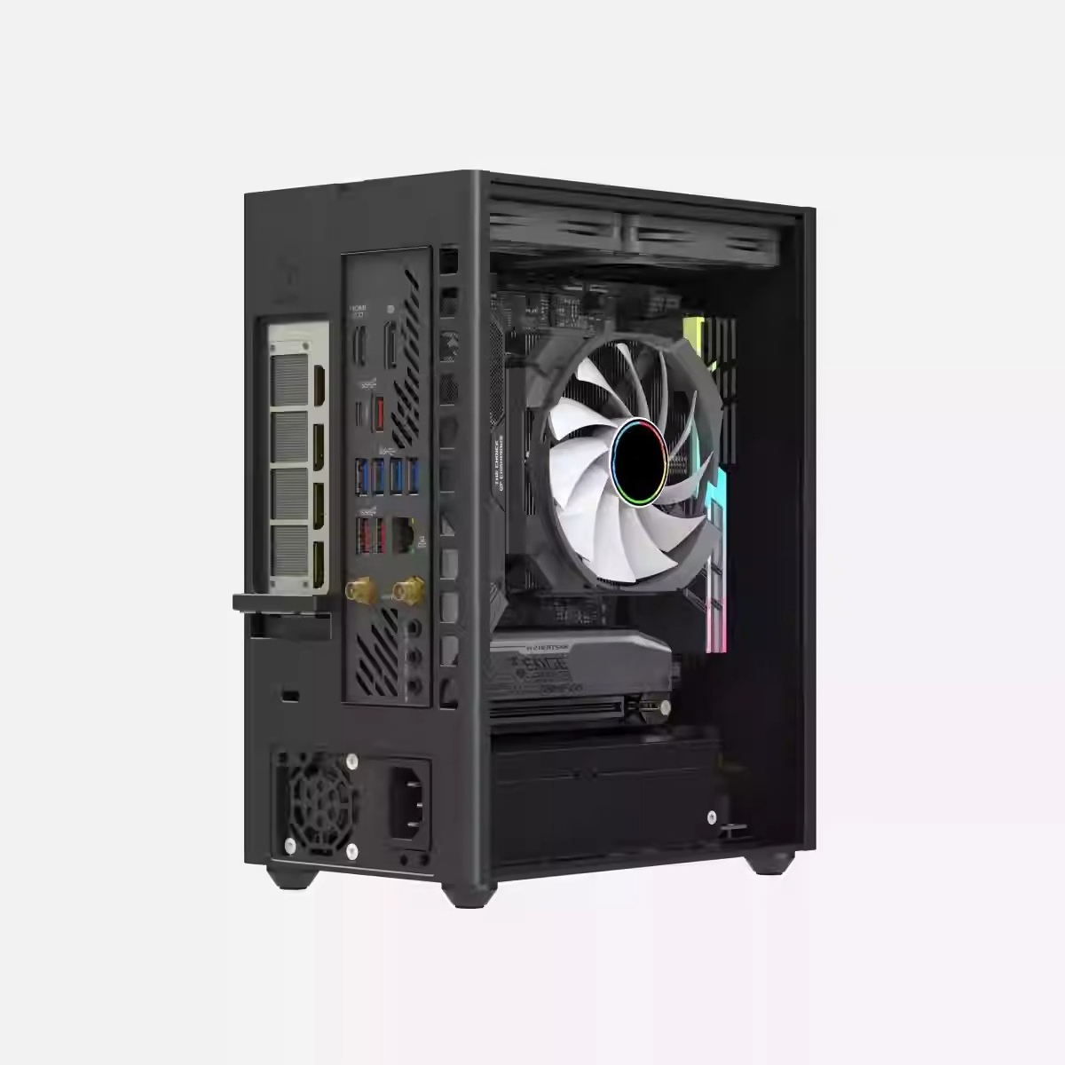 هيكل كمبيوتر صغير بحجم A4 من ن - مراجعة Sff Mini Itx Cnc Aluminum Chassis وسعره