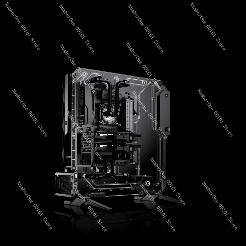 هيكل كمبيوتر مفتوح الإطار EATX - مراجعة Aluminum Open Frame Test Bench Water Cooling وسعره
