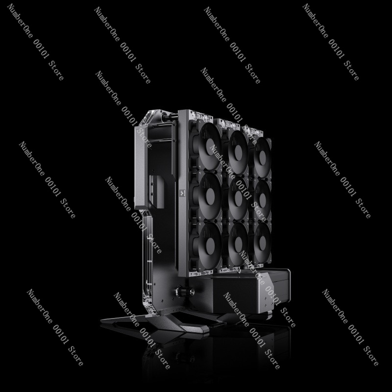 هيكل كمبيوتر مفتوح الإطار EATX - مراجعة Aluminum Open Frame Test Bench Water Cooling وسعره