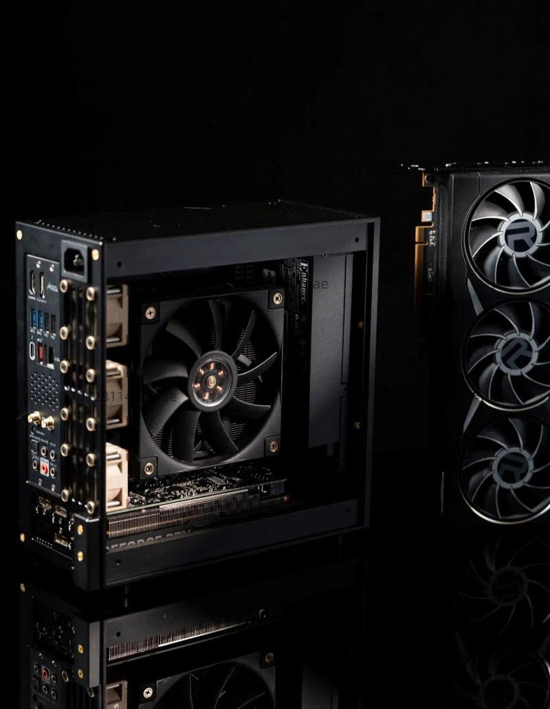 علبة كمبيوتر LP P6 ITX من الأل - مراجعة Sff Mini Itx Cnc Aluminum Chassis وسعره