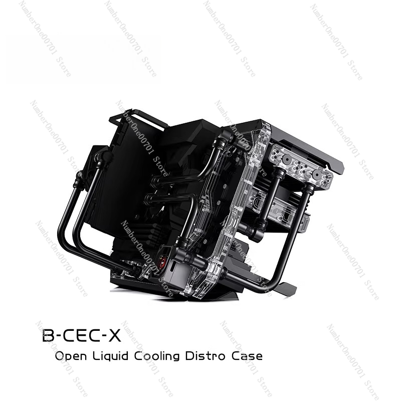 علبة كمبيوتر مفتوحة الإطار B-C - مراجعة Aluminum Open Frame Test Bench Water Cooling وسعره