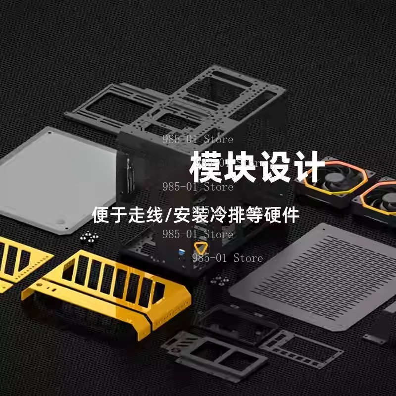 علبة كمبيوتر ميكانيك ماستر C28 - مراجعة Mechanic Master C28 Matx Portable Pc Case وسعره