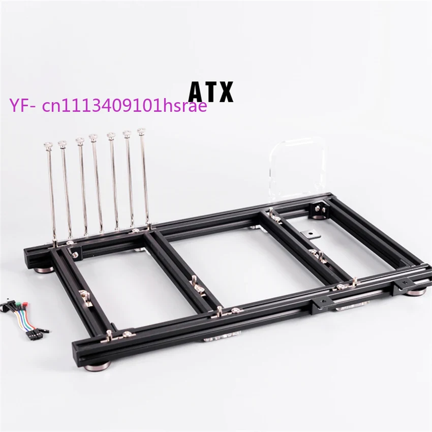 علبة كمبيوتر مفتوحة من سبائك ا - مراجعة Aluminum Open Frame Test Bench Water Cooling وسعره