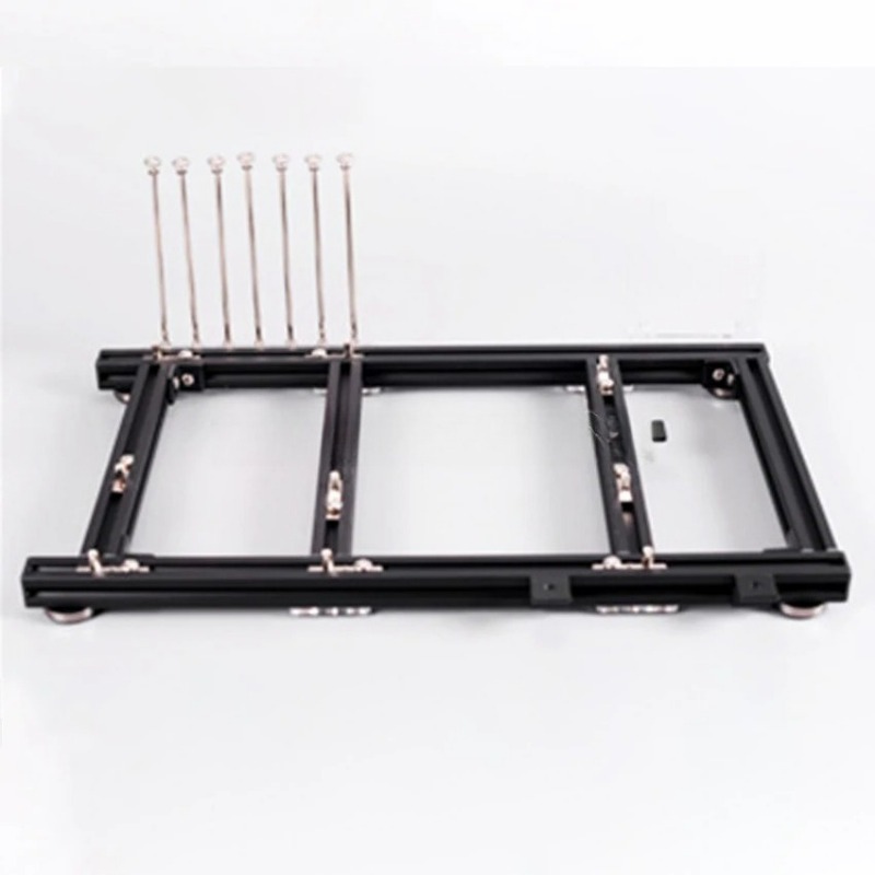 هيكل كمبيوتر ATX من سبائك الأل - مراجعة Aluminum Open Frame Test Bench Water Cooling وسعره