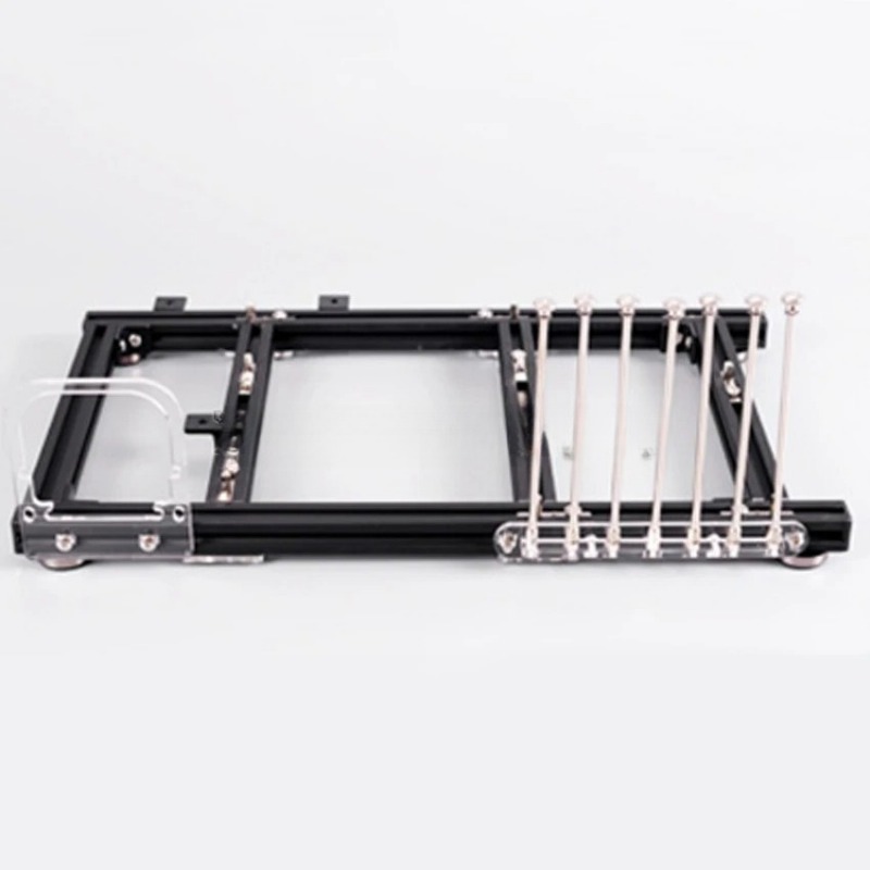 هيكل كمبيوتر ATX من سبائك الأل - مراجعة Aluminum Open Frame Test Bench Water Cooling وسعره