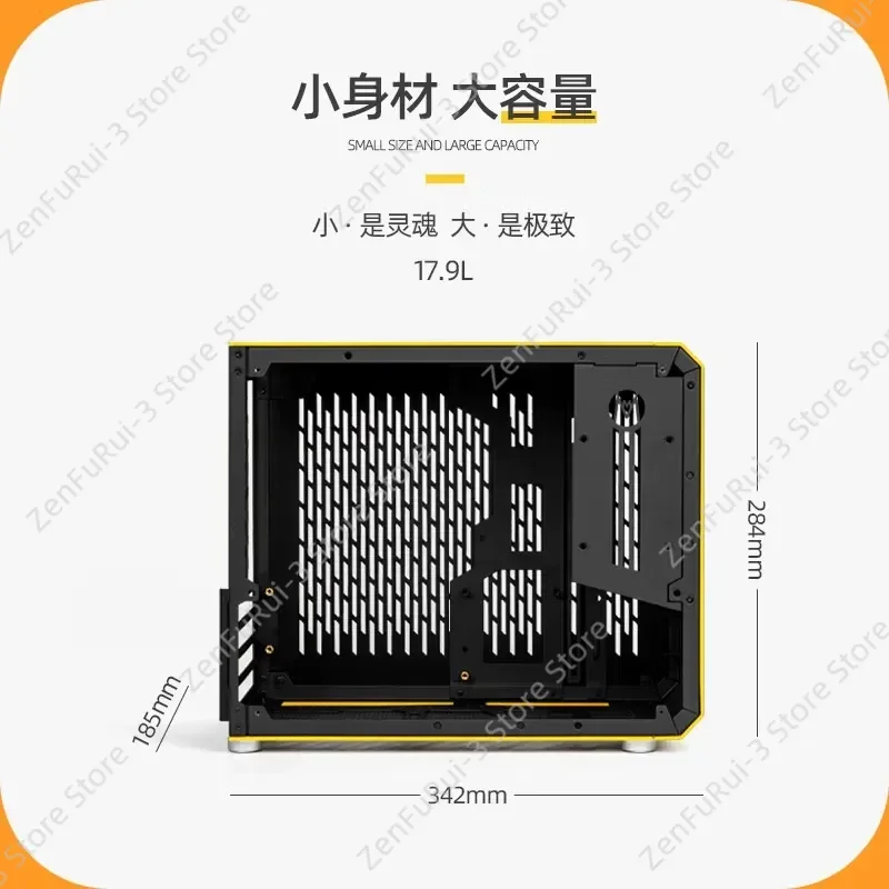 هيكل كمبيوتر مكتبي صغير محمول  - مراجعة Mechanic Master C28 Matx Portable Pc Case وسعره