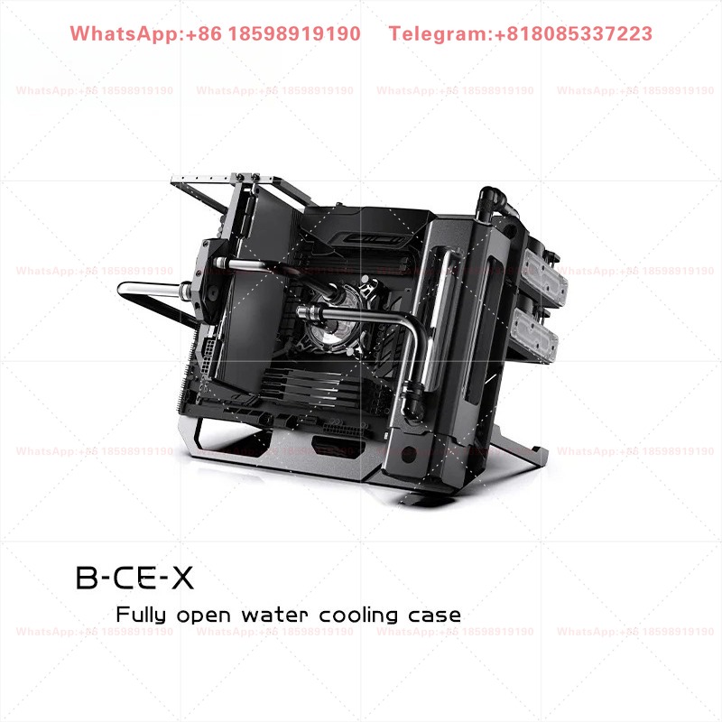 هيكل كمبيوتر Bykski B-CE-X مفت - مراجعة Aluminum Open Frame Test Bench Water Cooling وسعره