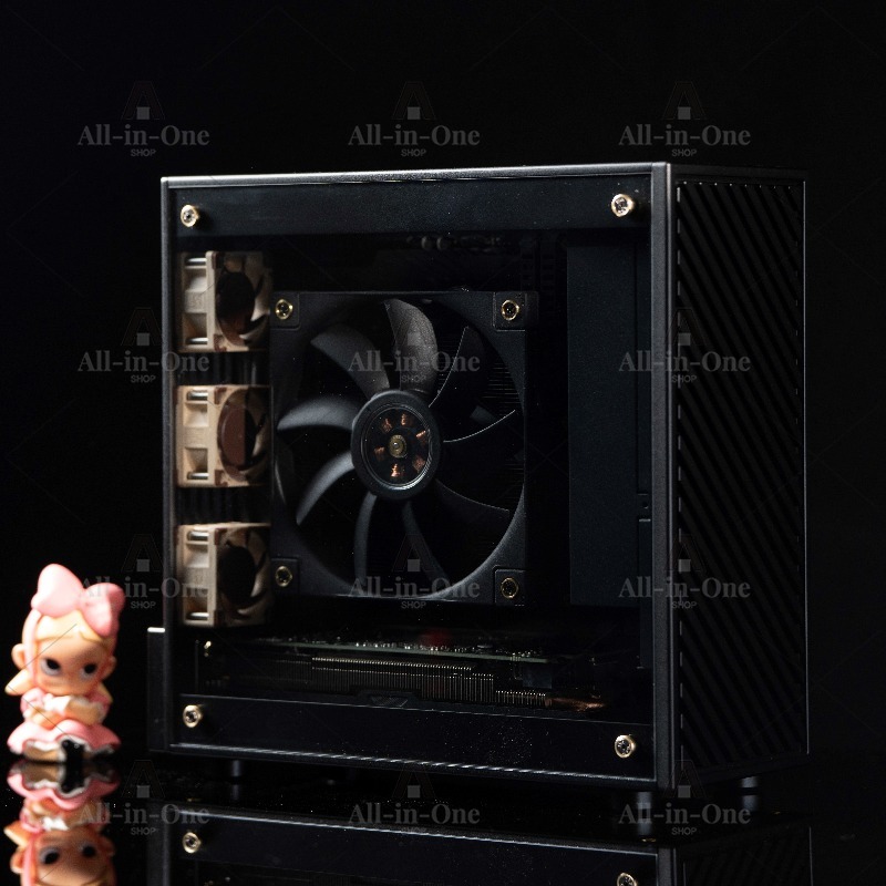 علبة كمبيوتر LP P6 ITX من الأل - مراجعة Sff Mini Itx Cnc Aluminum Chassis وسعره