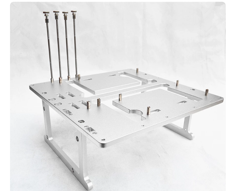 صندوق كمبيوتر مفتوح للاختبارات - مراجعة Aluminum Open Frame Test Bench Water Cooling وسعره