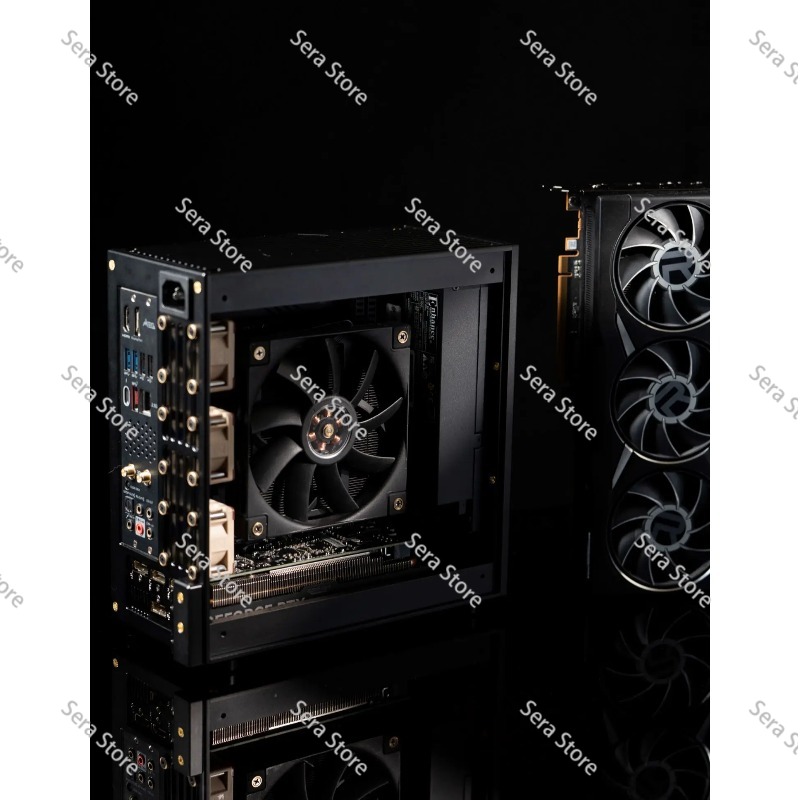 علبة كمبيوتر LP P6 ITX من الأل - مراجعة Sff Mini Itx Cnc Aluminum Chassis وسعره