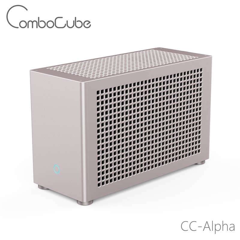 علبة كمبيوتر كومبو كيوب سي سي- - مراجعة Sff Mini Itx Cnc Aluminum Chassis وسعره