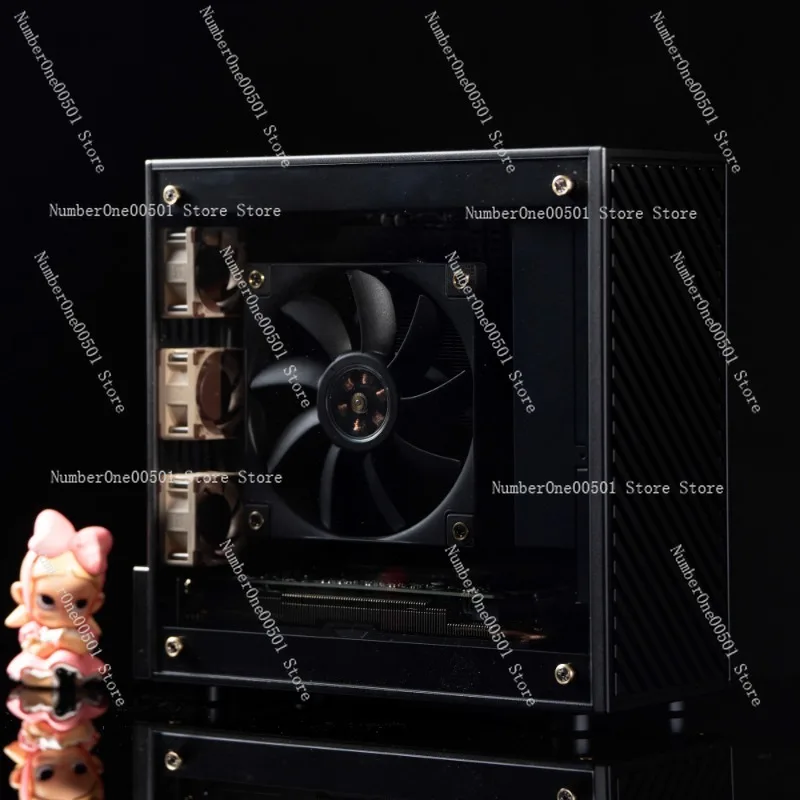 علبة كمبيوتر LP P6 ITX من الأل - مراجعة Sff Mini Itx Cnc Aluminum Chassis وسعره