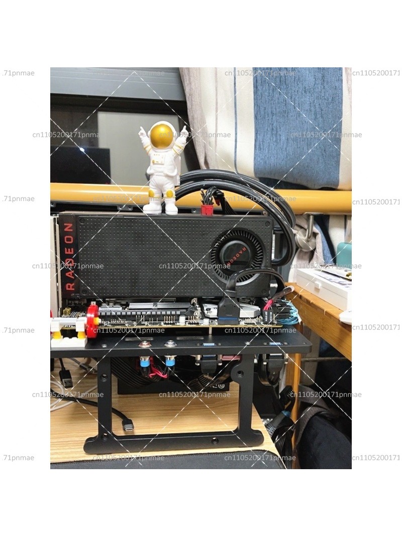 هيكل كمبيوتر مفتوح من الألومني - مراجعة Aluminum Open Frame Test Bench Water Cooling وسعره
