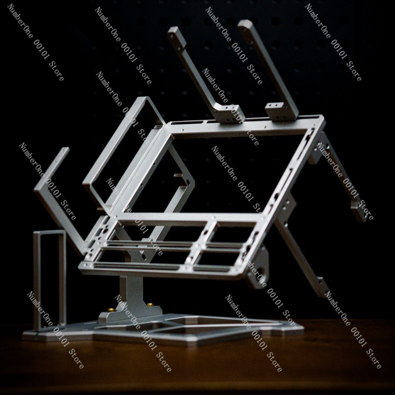 هيكل A45 MAX مفتوح من الألمنيو - مراجعة Aluminum Open Frame Test Bench Water Cooling وسعره