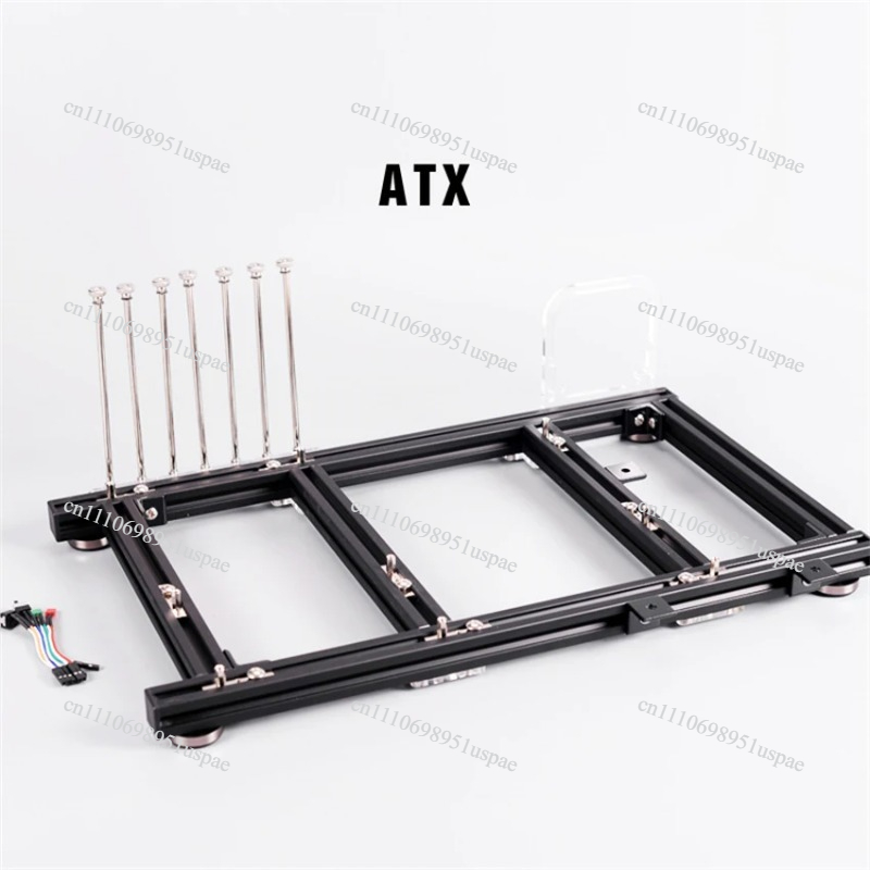منصة اختبار كمبيوتر ATX من سبا - مراجعة Aluminum Open Frame Test Bench Water Cooling وسعره
