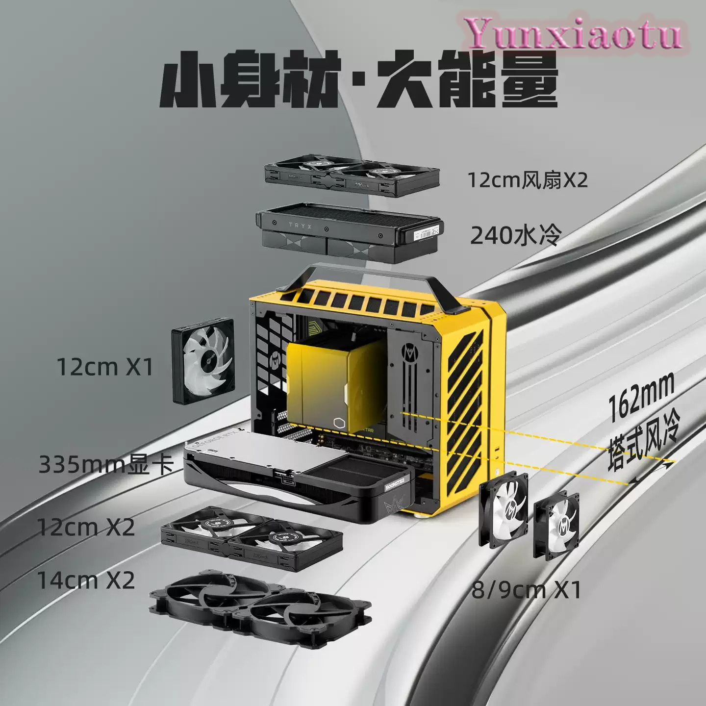 هيكل كمبيوتر محمول كامل الحجم  - مراجعة Mechanic Master C28 Matx Portable Pc Case وسعره