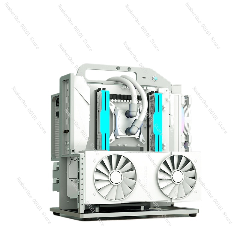 هيكل لوحة أم MATX من سبائك الأ - مراجعة Aluminum Open Frame Test Bench Water Cooling وسعره