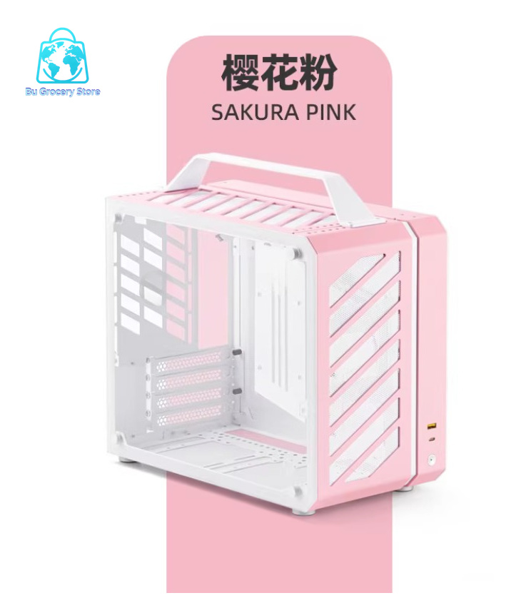 هيكل كمبيوتر محمول كامل الحجم  - مراجعة Mechanic Master C28 Matx Portable Pc Case وسعره