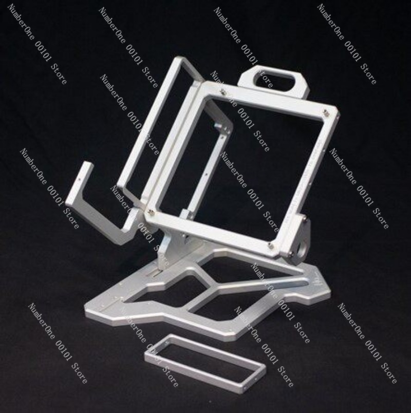 هيكل كمبيوتر مكتبي صغير (Mini  - مراجعة Aluminum Open Frame Test Bench Water Cooling وسعره