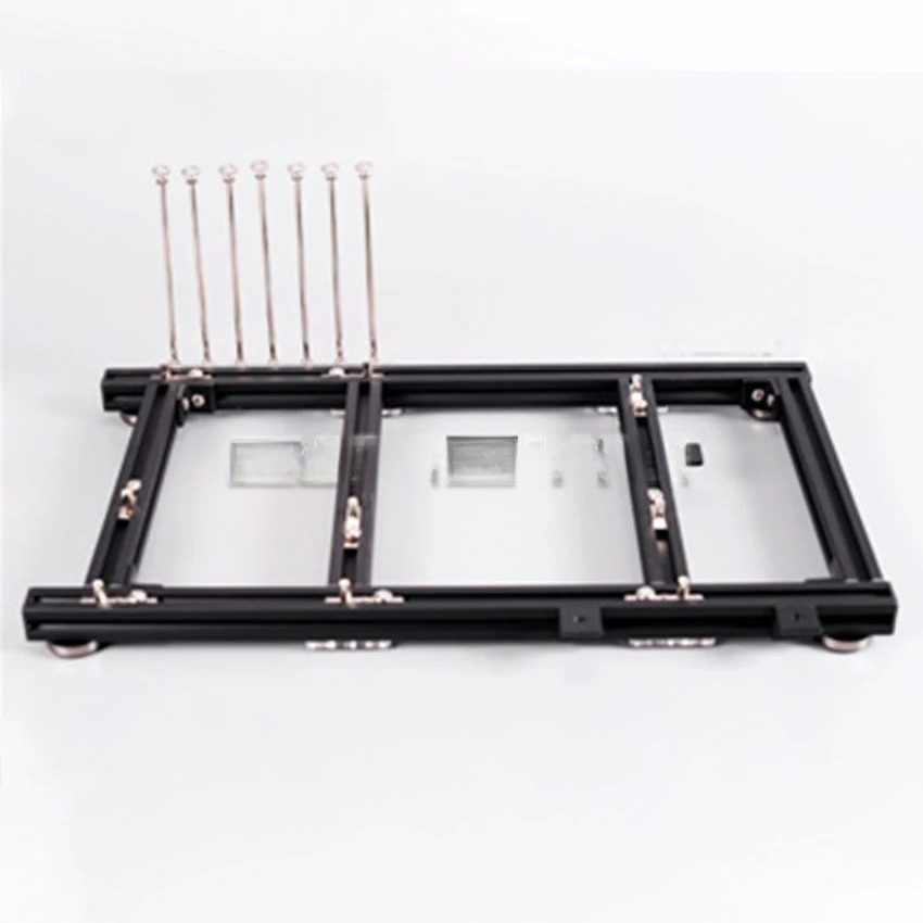 منصة اختبار كمبيوتر ATX من سبا - مراجعة Aluminum Open Frame Test Bench Water Cooling وسعره
